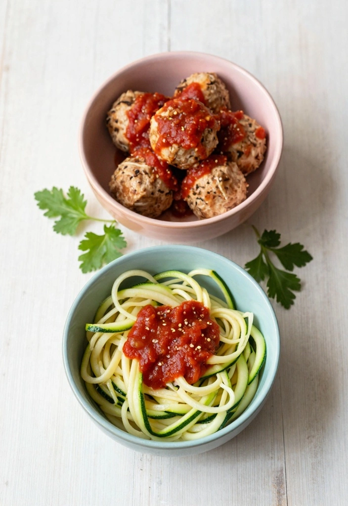 10 Healthy Ground Turkey Recipes for Lighter Satisfying Dinners 34 10 Healthy Ground Turkey Recipes for Lighter Satisfying Dinners 4. Turkey Meatballs with Zucchini Noodles 0