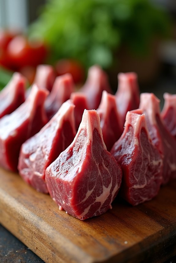 beef cheeks sourced locally