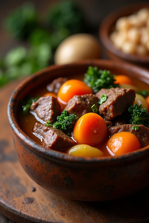 What Makes Beef Stew Healthy or Unhealthy? 3 beef stew protein fiber nutrients