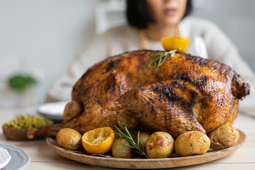bone in turkey breast roasting time