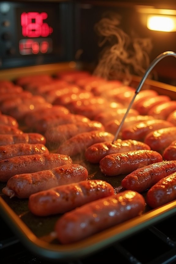 How Long to Cook Italian Sausage in the Oven in 3 Simple Steps 3 check sausage 160 f internally