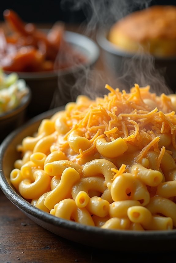 creamy cheese sauce with additions