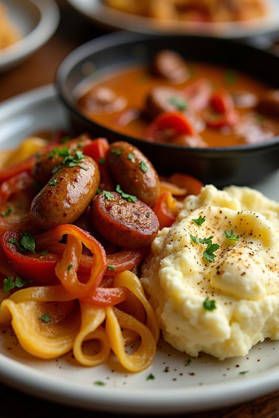 5 Best Side Dishes to Serve With Sausage and Peppers 4 creamy starches finishing meals rich