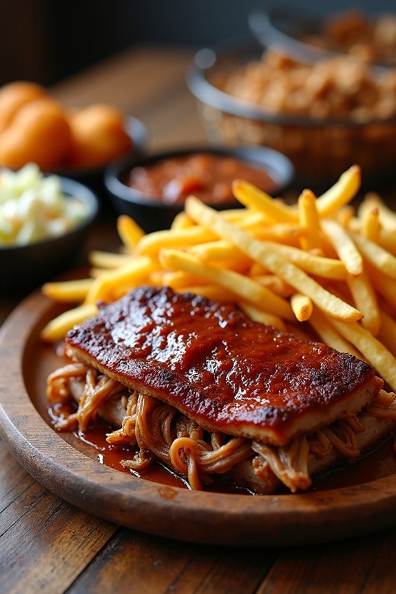 crispy fries with seasoned crunch