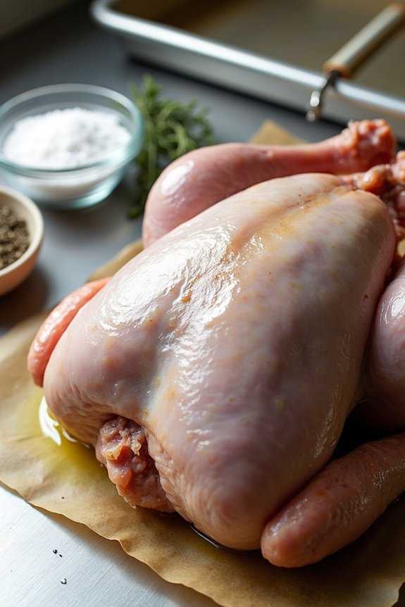 dry brine pre roast turkey breast beyond