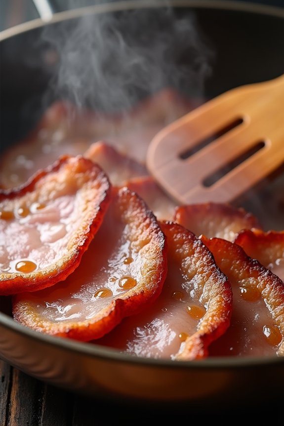 dry skillet medium heat crispy jowl bacon