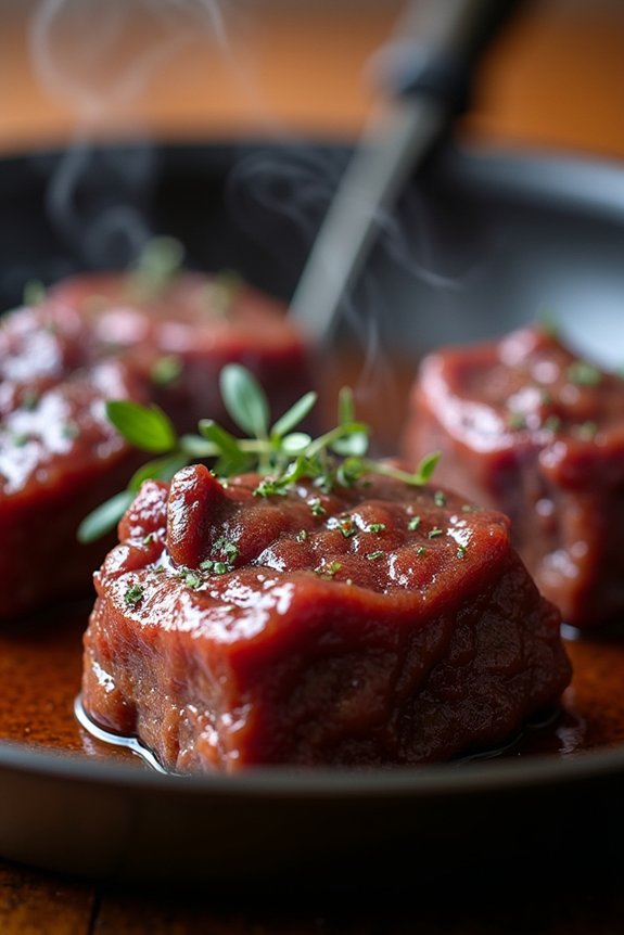 fork tender shredding glossy sauce
