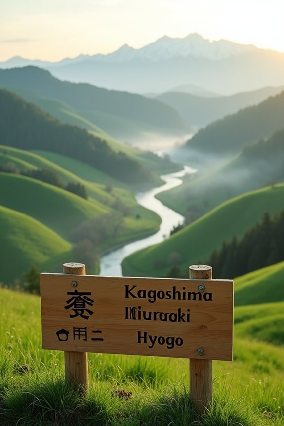 four wagyu breeds regional origins