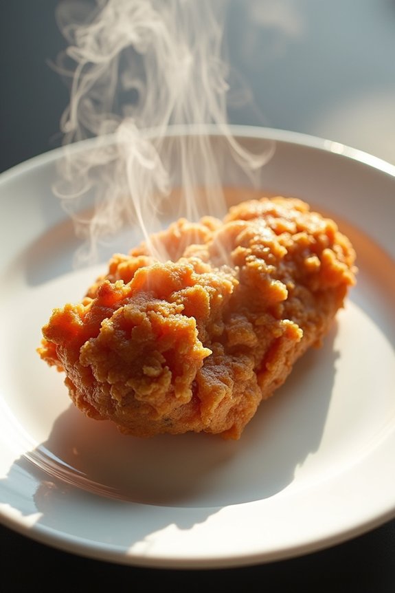 free radicals from high heat frying