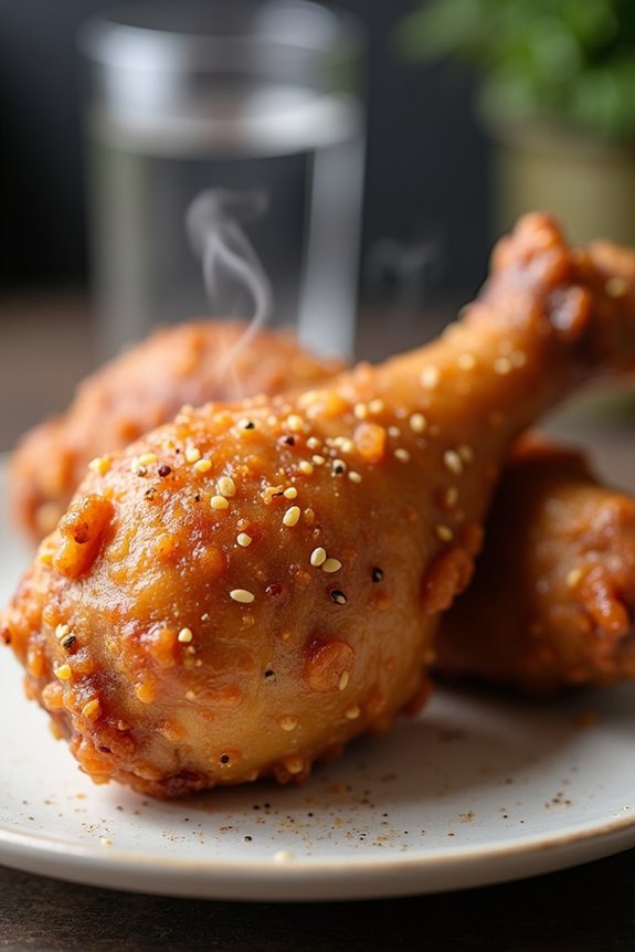 fried chicken elevates fat absorption and insulin resistance