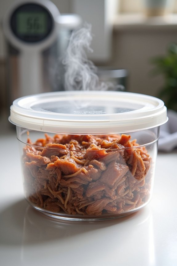 gentle reheating preserves moisture