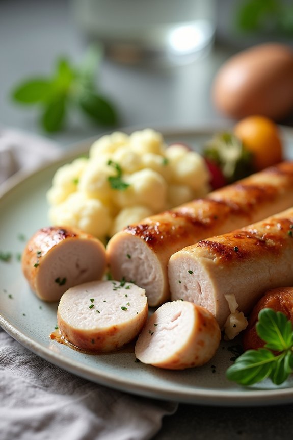 lower fat chicken sausage choice