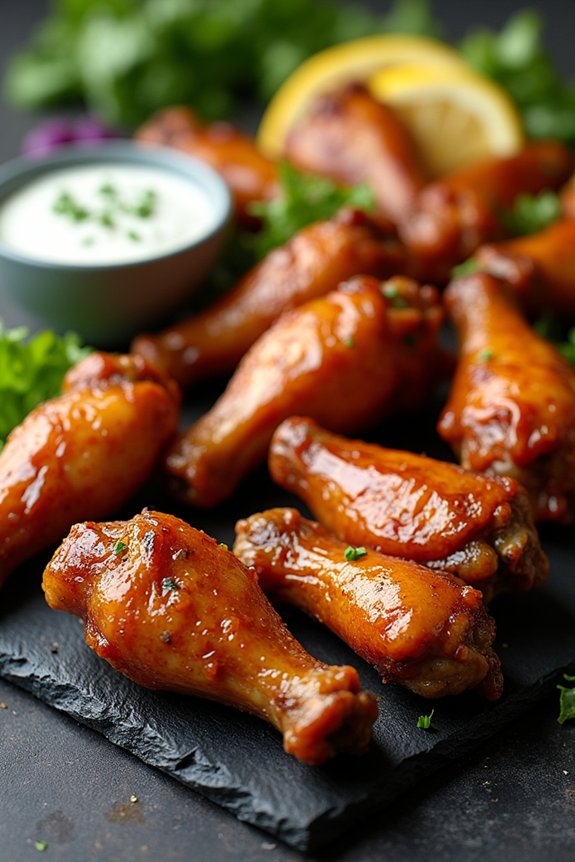 oven roasted wings leaner protein preserving