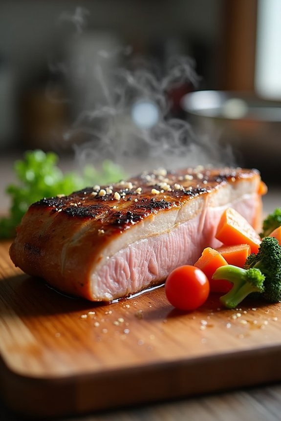 pork loin avoid added fats