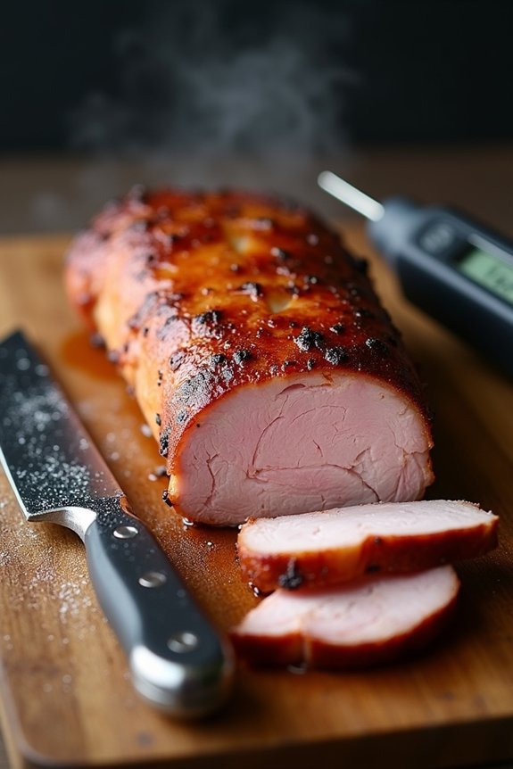 pork tenderloin 145 f rest
