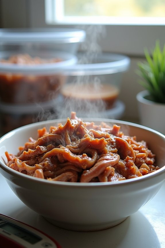 pulled pork temps safe