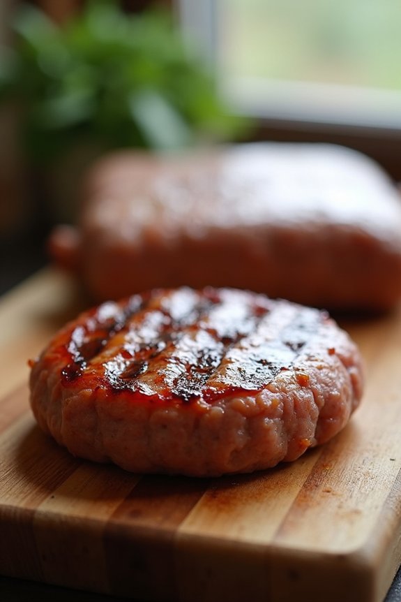 sausage patties 6 7g protein