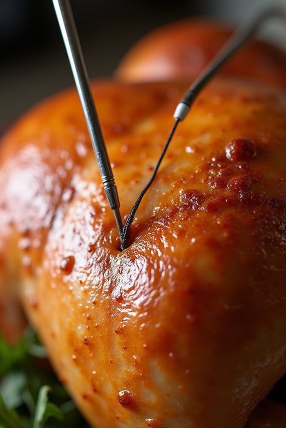 Where to Put a Thermometer in a Turkey for Accurate Readings in 10 Steps 4 second probe ensures even breast doneness