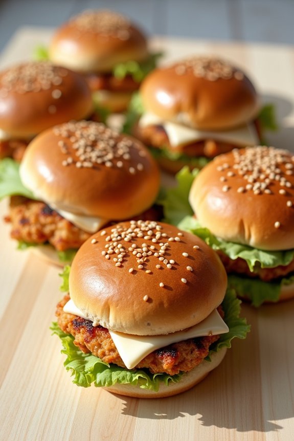 seven chicken sandwiches 3 080 kcal total