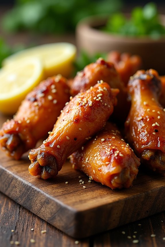 six gram wings protein vitamins minerals