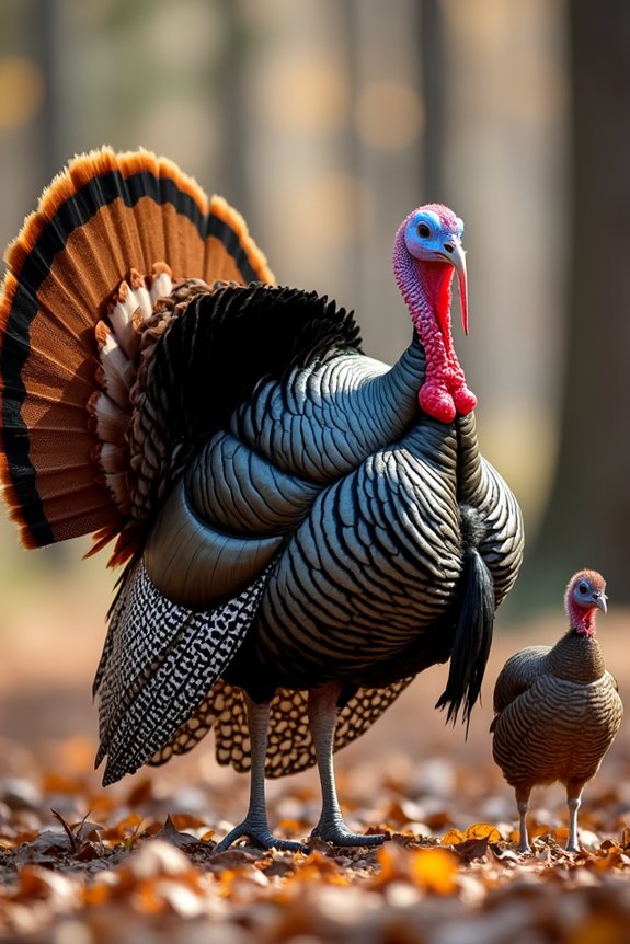 size and plumage differences