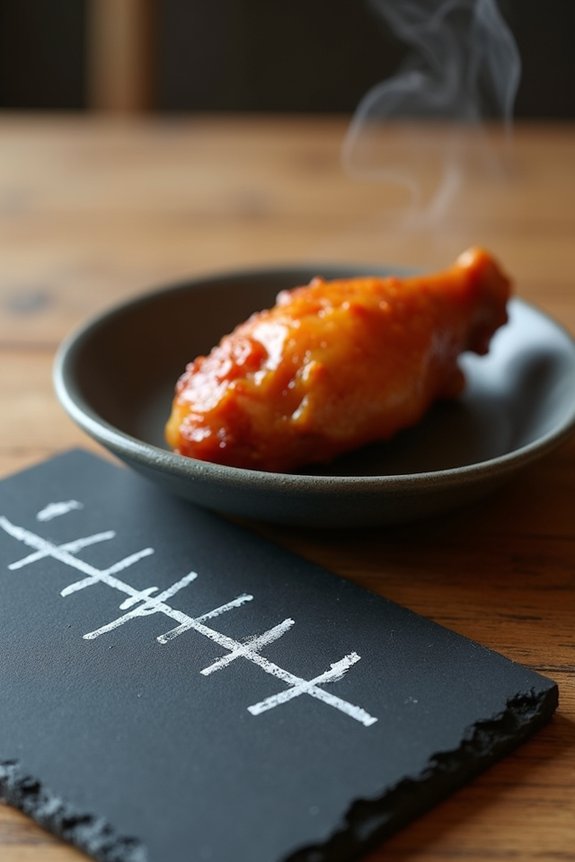 skinless wings sauce on side