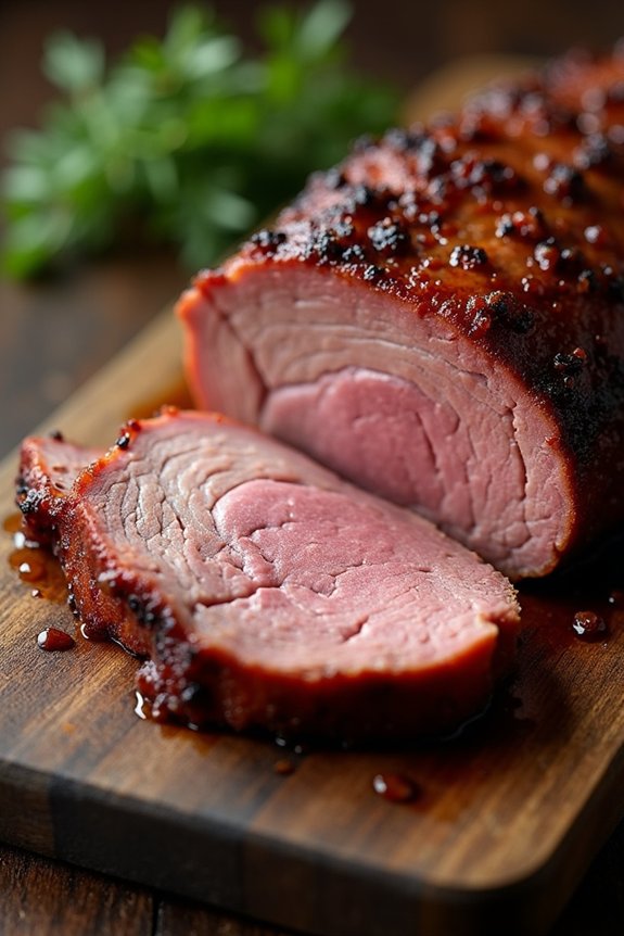 smaller harder to find pork brisket