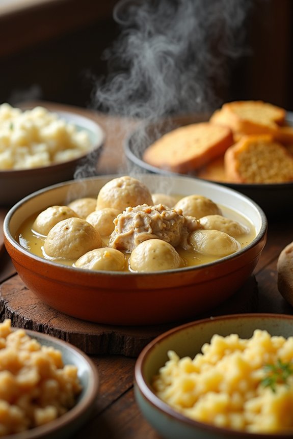 5 Best Side Dishes to Serve With Chicken and Dumplings 4 starchy sides amplify comfort eating