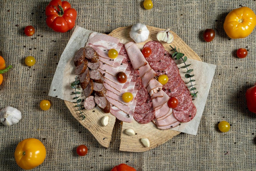 summer sausage health and nutrition facts
