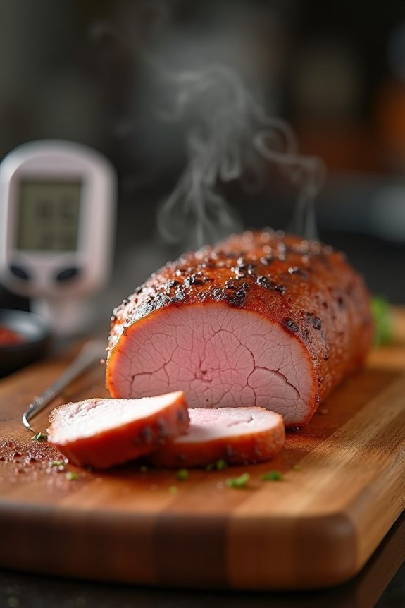temperature guides pork not time