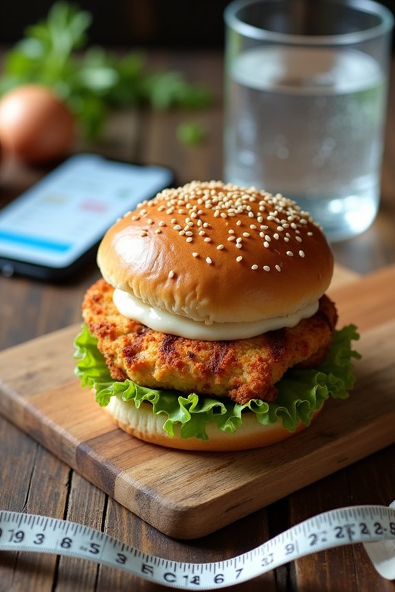 track seven chicken sandwiches weekly