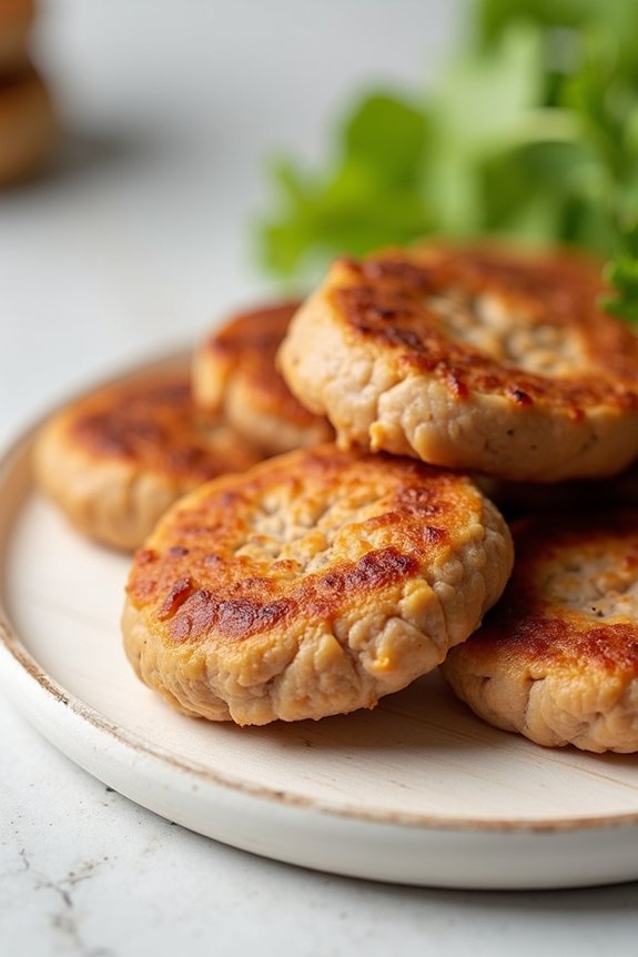 turkey and chicken sausage patties lower calorie options
