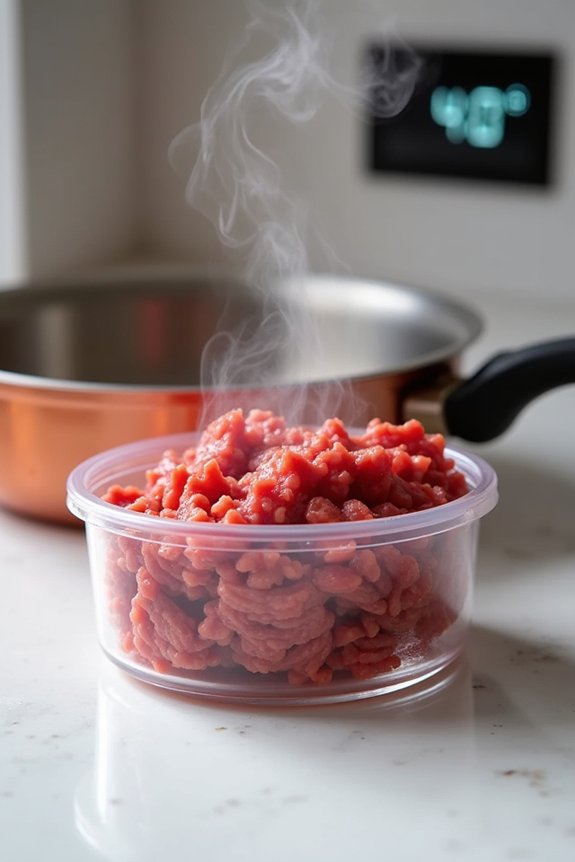 two hour mince cooling rule
