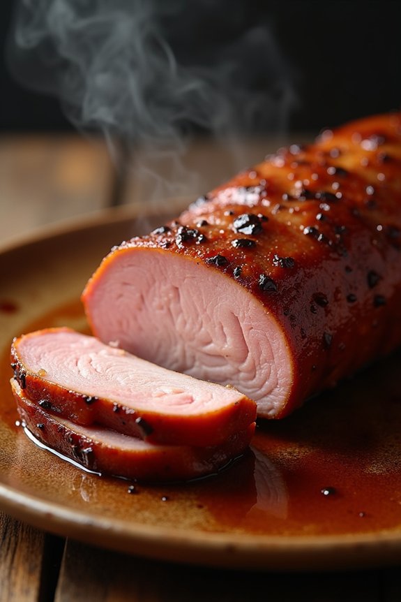 two stage braised pork jowl