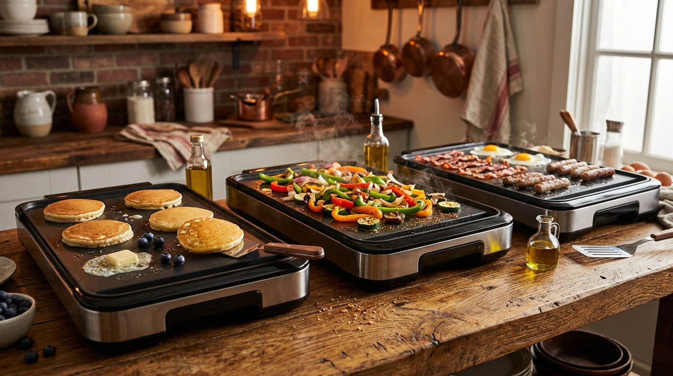 4 best countertop griddles for 2026